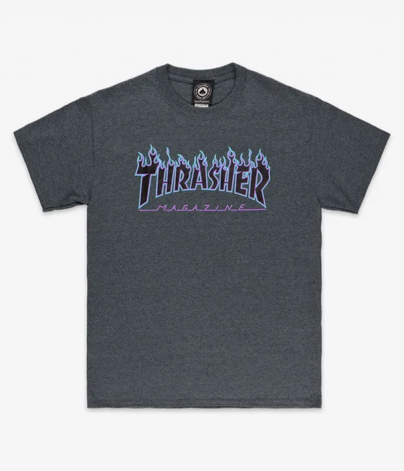 Trasher Dark Heather T-Shirt M
